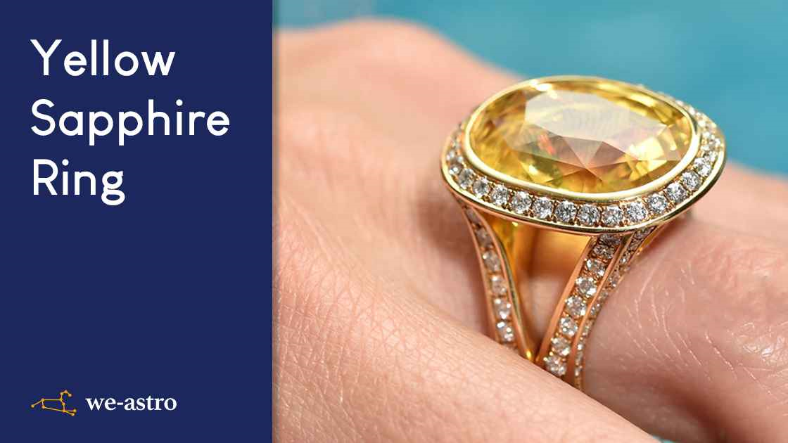 Yellow Sapphire Ring Know the Benefits of This Gemstone