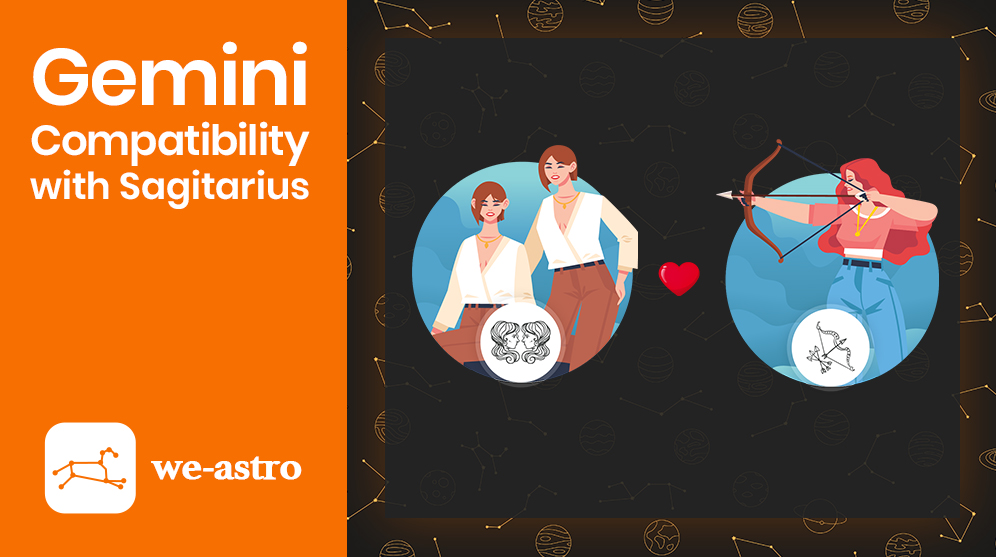 Compatibility between Gemini and Sagittarius