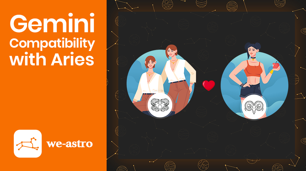 Gemini and Aries Compatibility Weastro