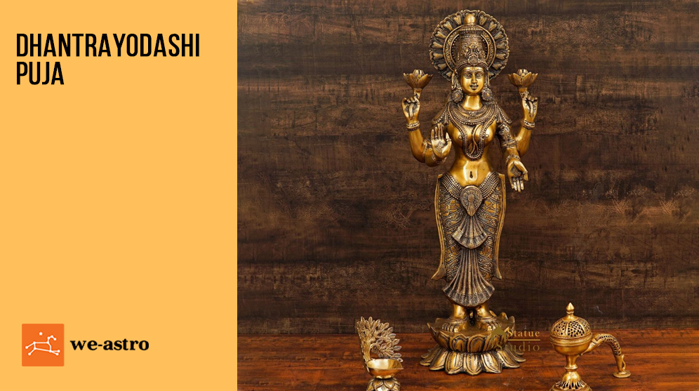 Dhantrayodashi Puja (Full Details) Vidhi | Mantras | We-astro